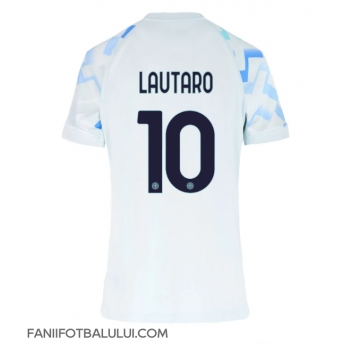 Inter Milan Lautaro Martinez #10 Tricou Fotbal Replică 2025-26 Femei Deplasare